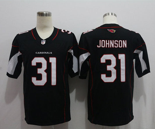 Men's Arizona Cardinals David Johnson Black Game Jersey