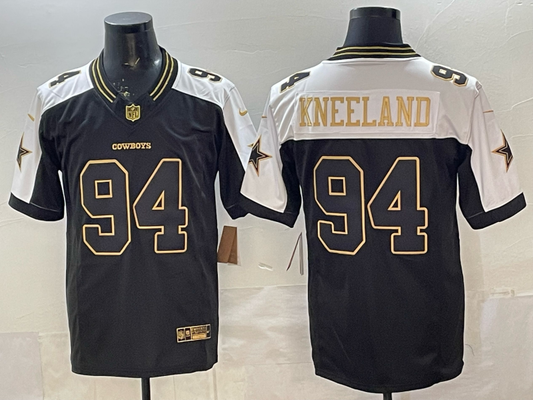 Men's Dallas Cowboys Drake Kneeland Black Player Jersey