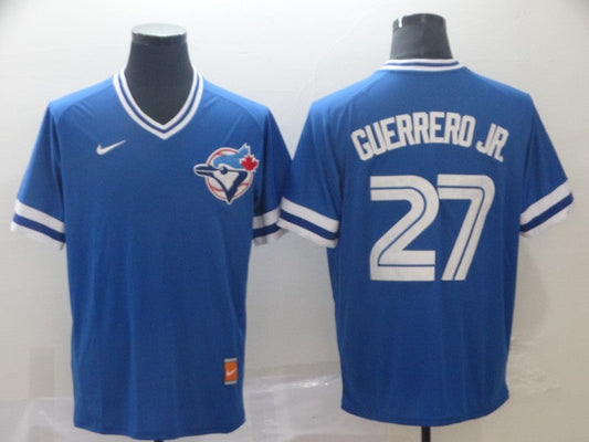 Men's Toronto Blue Jays Vladimir Guerrero Jr. Blue Replica Player Jersey