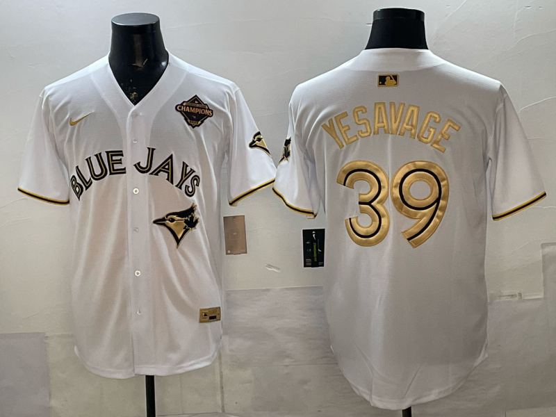 Men's Toronto Blue Jays Trey Yesavage White Player Jersey
