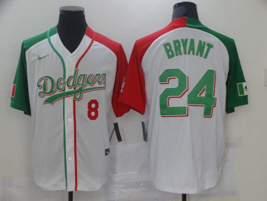 Men's Los Angeles Dodgers Kris Bryant -24 White Game Player Jersey