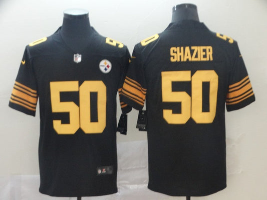 Men's Pittsburgh Steelers Ryan Shazier Black Alternate Legend Jersey