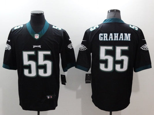 Men's Philadelphia Eagles Brandon Graham Black Game Jersey