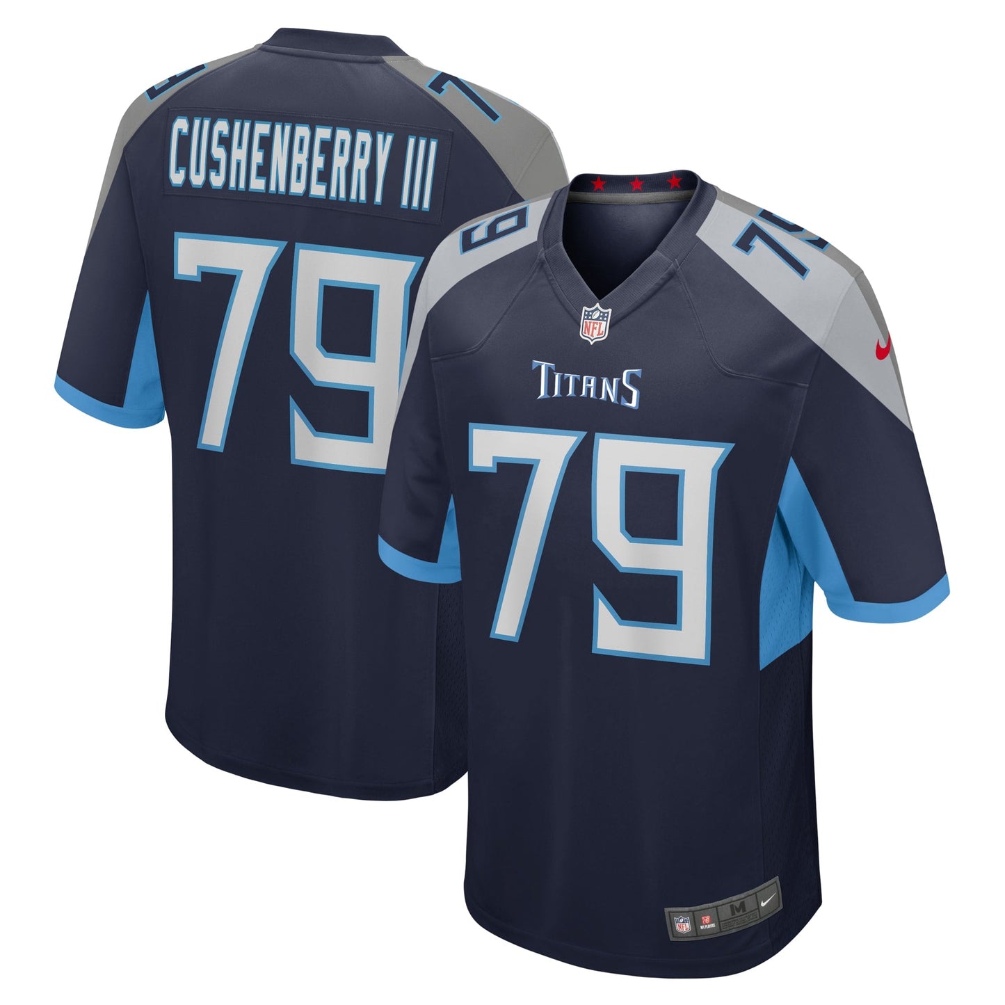 Tennessee Titans Lloyd Cushenberry III Navy Game Jersey