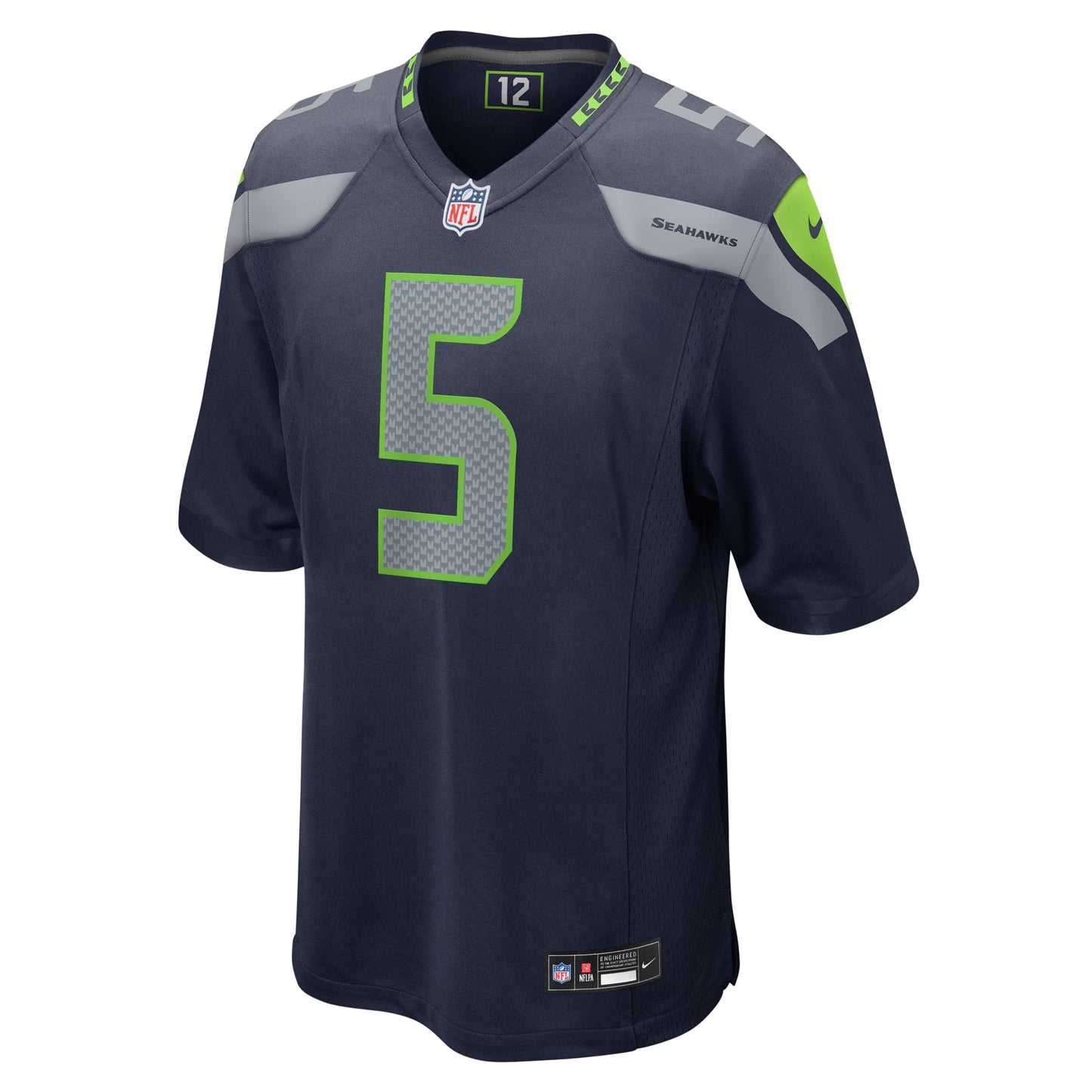 Seattle Seahawks Jason Myers College Navy Game Jersey