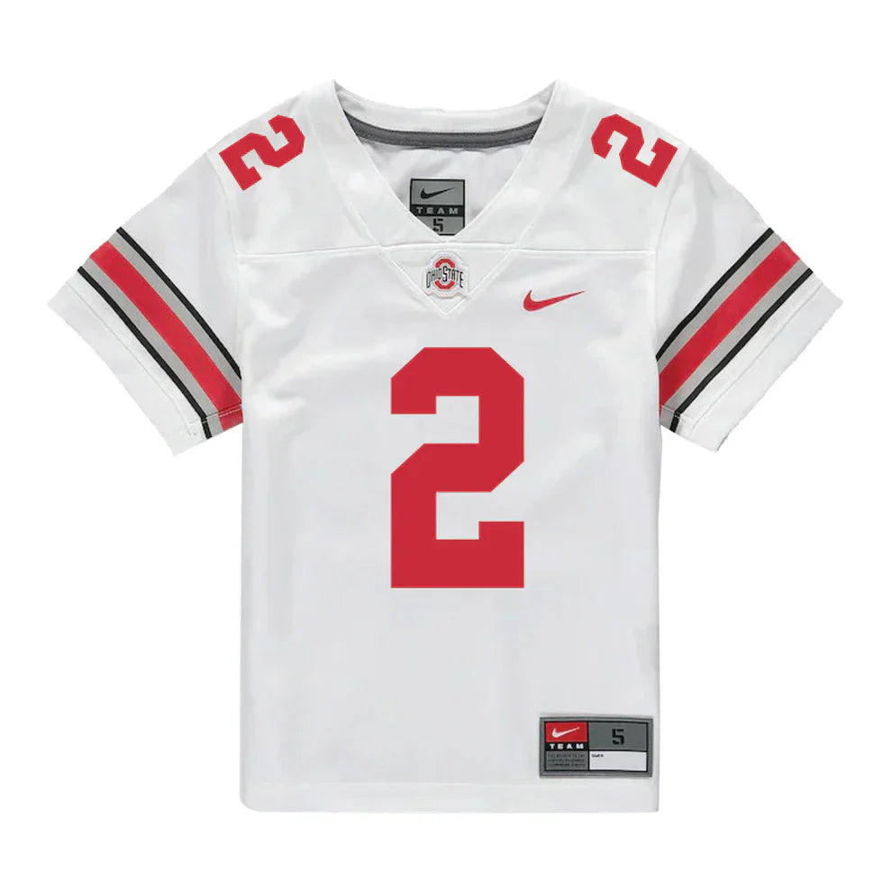 Caleb Downs Ohio State Buckeyes Jersey  White