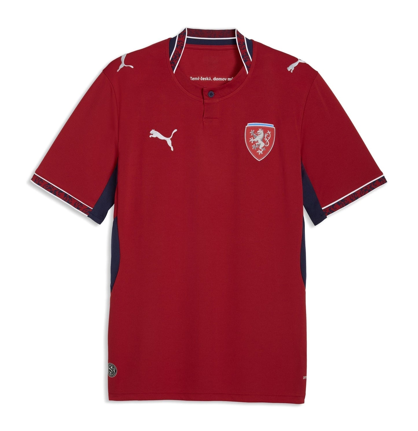 Puma Czech Republic National Team 2026 Home Supporter Edition Jersey  Red/Blue/White