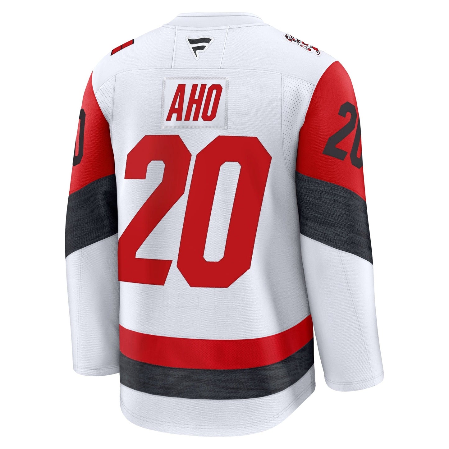 Sebastian Aho Carolina Hurricanes Fanatics Premium Away Jersey  White