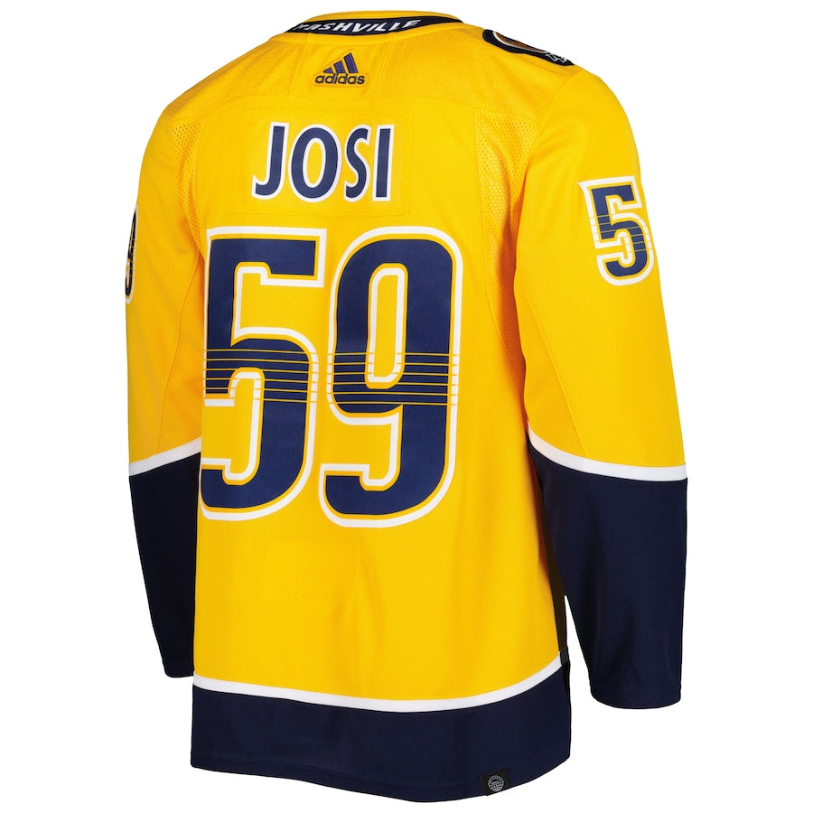 Roman Josi Nashville Predators   Primegreen   Jersey - Gold