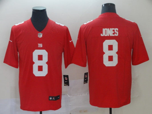 Men's New York Giants Daniel Jones Jersey Red