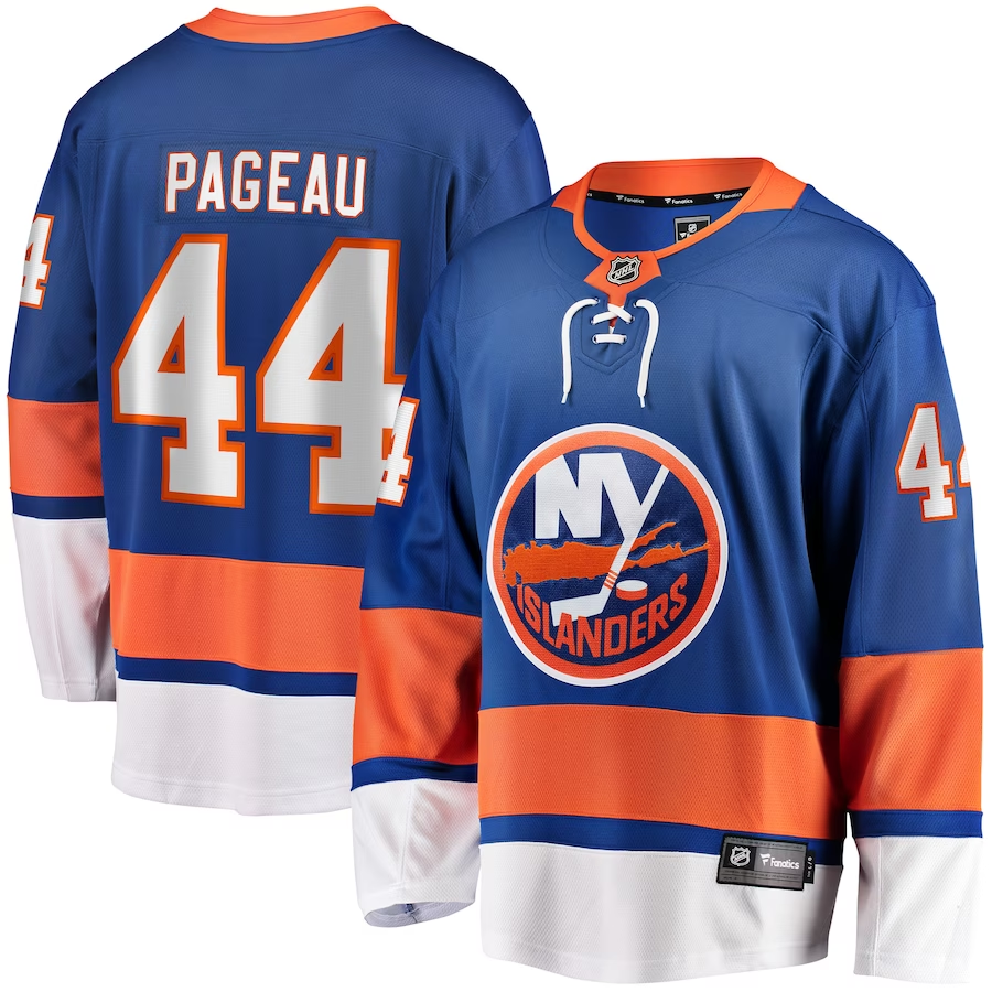 Men's New York Islanders Jean-Gabriel Pageau Royal Player Game Jersey