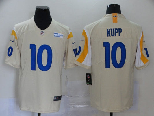 Men's Los Angeles Rams Cooper Kupp Beige Vapor Limited Jersey
