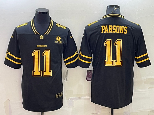 Men's Dallas Cowboys Micah Parsons Black Player Jersey