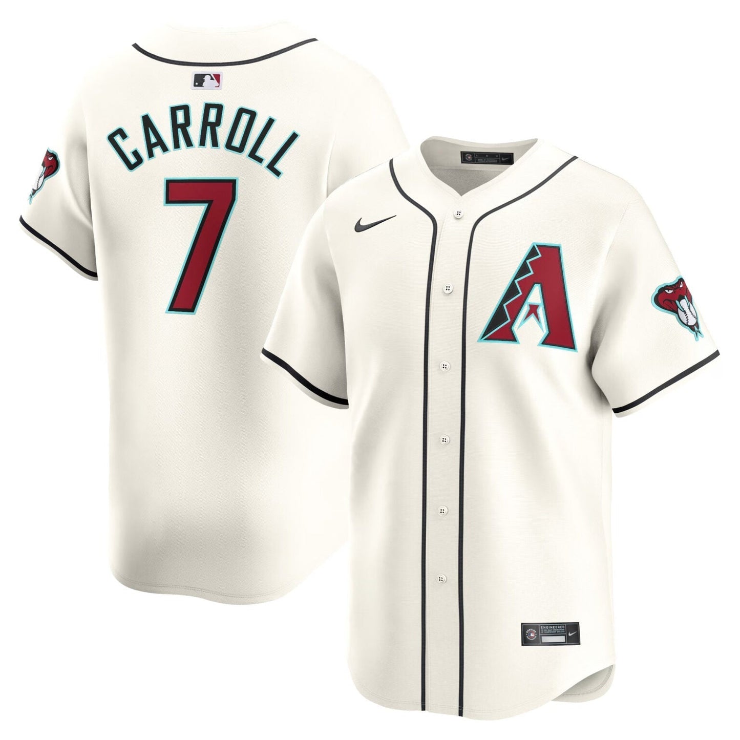 Corbin Carroll Arizona Diamondbacks Home Limited Jersey  Cream