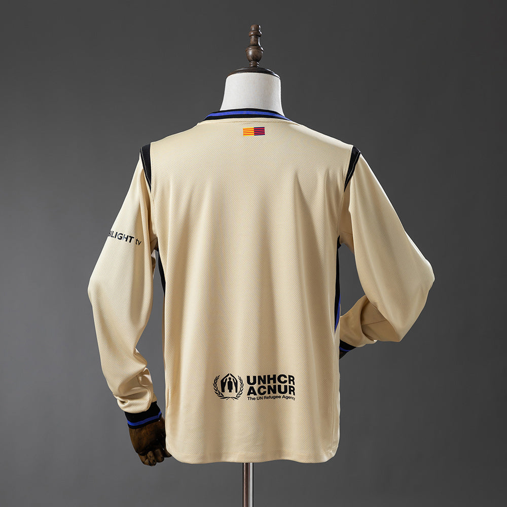 Barcelona 25/26 Away Long Sleeve Jersey