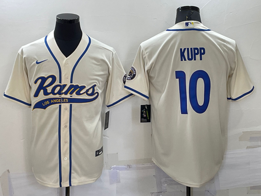 Men's Los Angeles Rams Cooper Kupp Bone Game Jersey Joint Edition