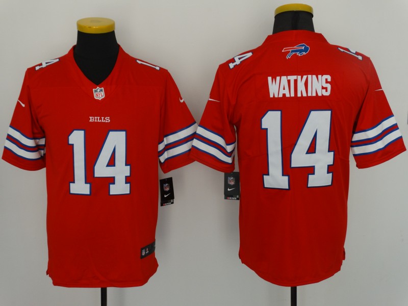 Men's Buffalo Bills Sammy Watkins Red Game Jersey