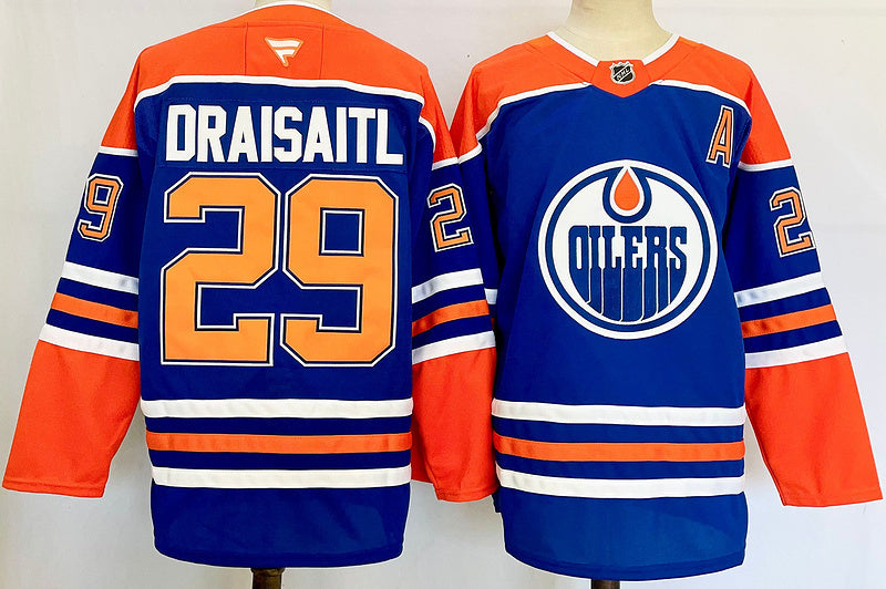 Men's Edmonton Oilers Leon Draisaitl Fanatics Royal Home Premium Jersey
