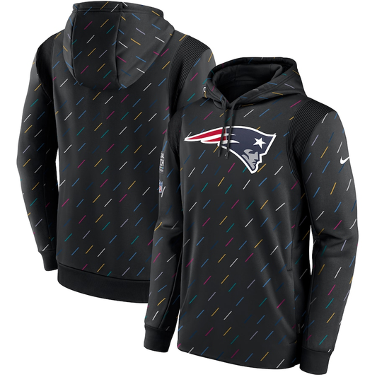 Men's New England Patriots 2021 Salute to Service Hoodie Black