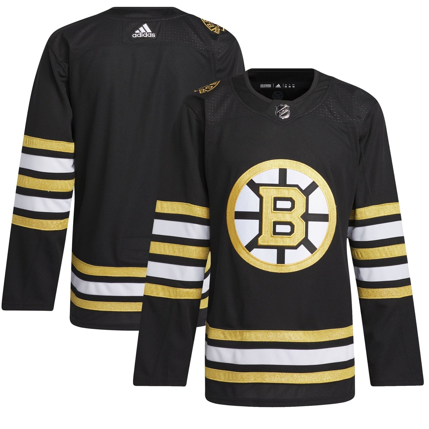 Boston Bruins  100th Anniversary Primegreen Shirt - Black