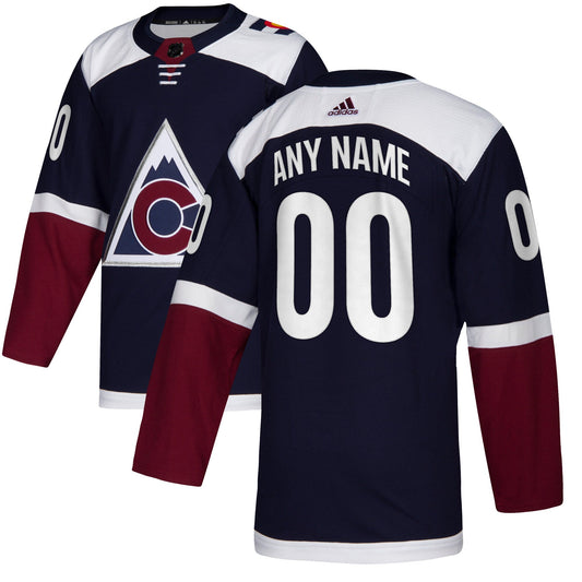 Custom Colorado Avalanche Jersey