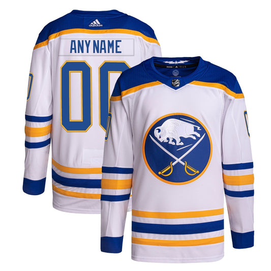 Buffalo Sabres  Away Primegreen customized Shirt - White