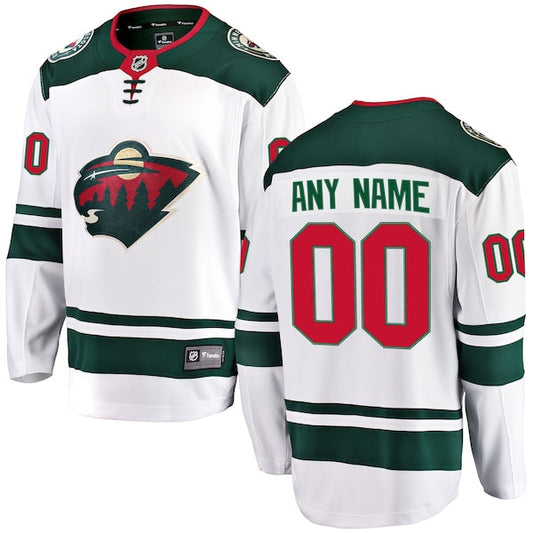 Custom Minnesota Wild Jersey